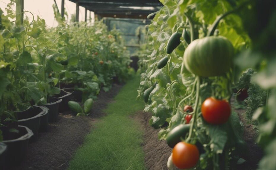 continuous vegetable harvest method