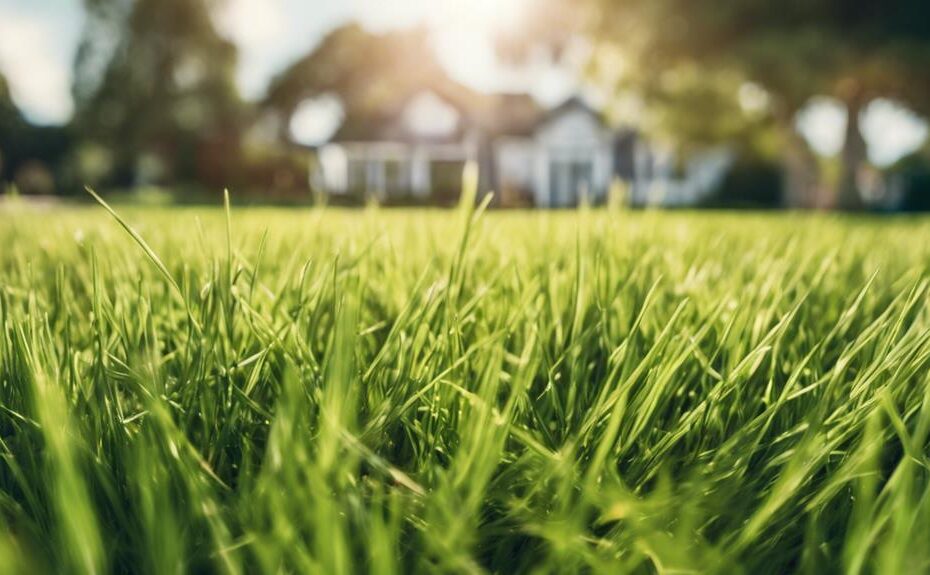 ideal grass types for sunny lawns