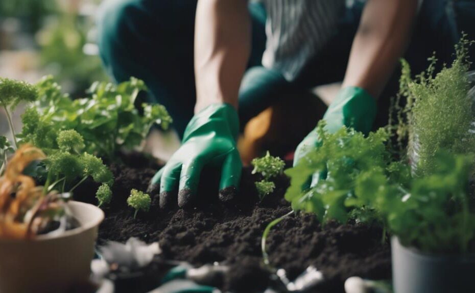 organic fertilization for gardening