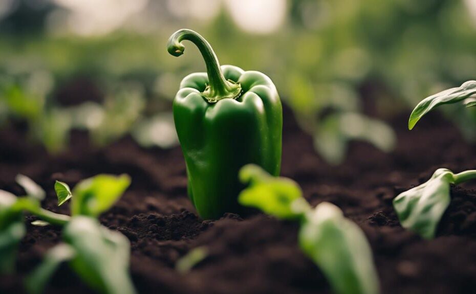 peppers thrive with compost