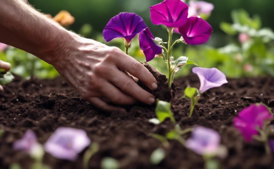 planting morning glory seeds