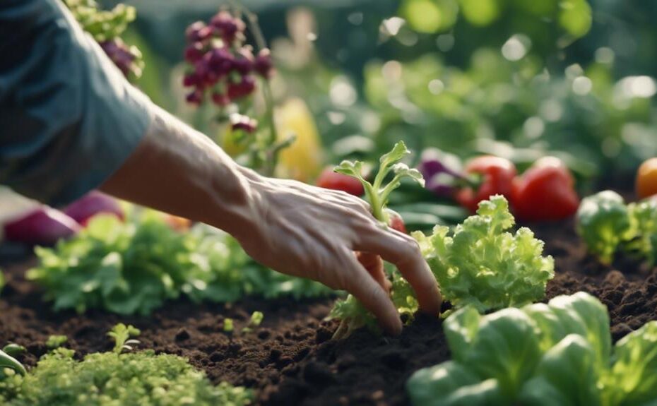 sustainable gardening with fertilizer